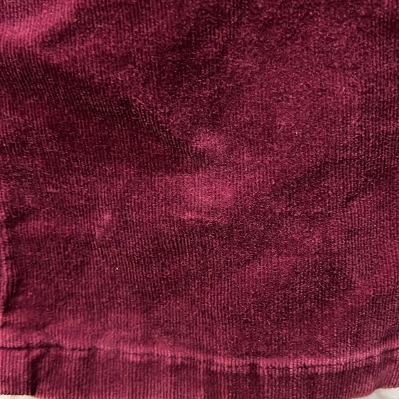Brooks Brothers Size 4 346 Natalie Fit Wine color corduroy pants - Picture 8 of 8